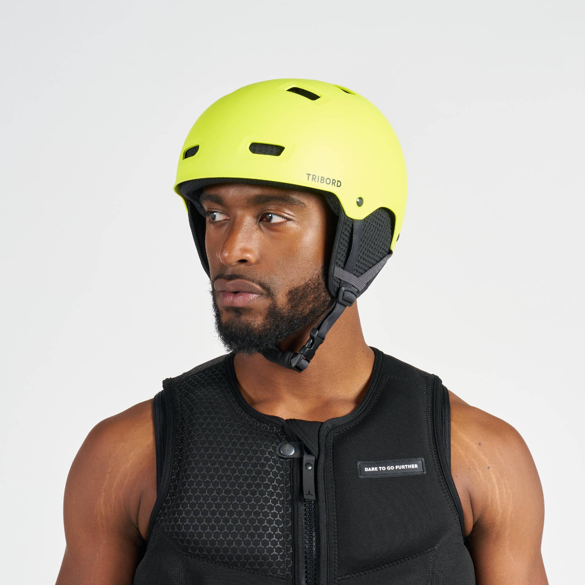 Wassersport-Helm - 500 gelb von WAKEBOARDING