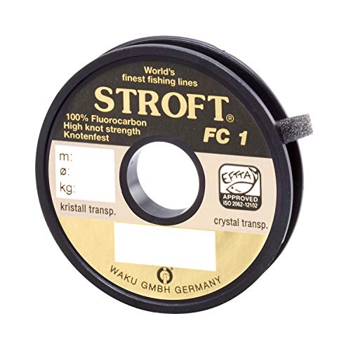 WAKU Schnur STROFT FC1 Fluorocarbon 25m 0,200mm-3,6kg von WAKU