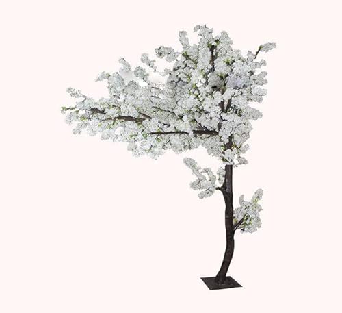 WANGLL Künstlicher Pfirsichblütenbaum, bionischer Kunstbaum, Hofdekoration, Restaurant-Dekoration, Simulation eines Pfirsichblütenbaums, Kirschblütenbaum, 2 x 1,5 m von WANGLL