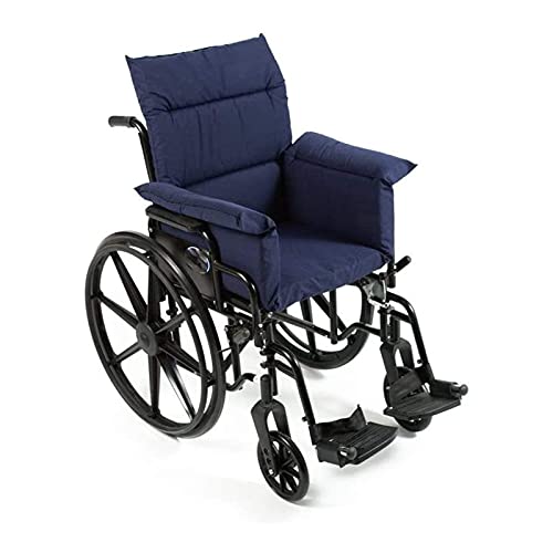 WANGXNCase Rollstuhlkissen Rollstuhlkissen mit Rücken- und Seitenteil, Ouding Komfortkissen Sitzkissen für Rollstuhl Bürostuhl Esszimmerstühle Sofa Gartenbank, Anti-Dekubitus von WANGXNCase