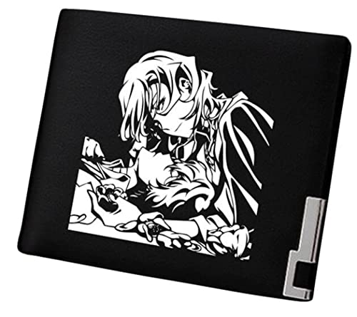 WANHONGYUE Bungo Stray Dogs Anime Bifold Brieftasche Kunstleder Schlanke Geldbörse Portemonnaie Kreditkartenhülle /6 von WANHONGYUE