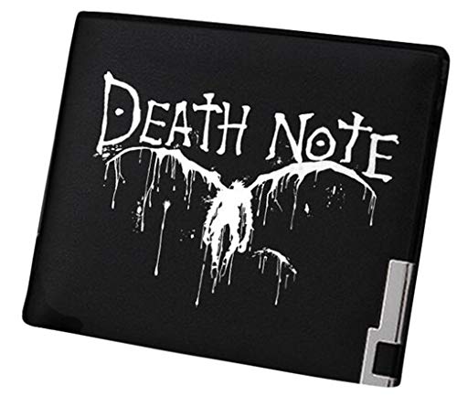 WANHONGYUE Death Note Anime Bifold Brieftasche Kunstleder Schlanke Geldbörse Portemonnaie Kreditkartenhülle /6 von WANHONGYUE