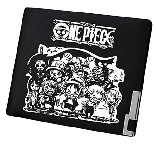 WANHONGYUE One Piece Anime Bifold Brieftasche Kunstleder Schlanke Geldbörse Portemonnaie Kreditkartenhülle /14 von WANHONGYUE