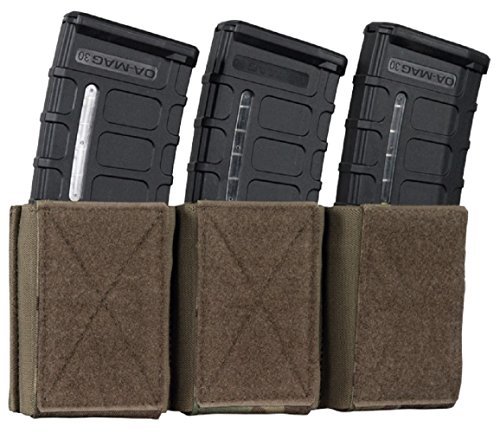 Warrior Triple Velcro Mag Pouch Multicam - Klettbar, Multicam von Warrior Assault Systems