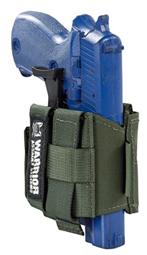 Warrior Universal Pistol Holster - Links Oliv, Oliv von Warrior Assault Systems