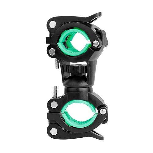 WATERBELINE Taschenlampenhalter 360° Drehbar Fahrrad Lichthalterung Taschenlampen Clip Verstellbare Fahrräder Vordere Taschenlampenhalterung Lichthalter Verstellbare Taschenlampenhalterung Einfache von WATERBELINE