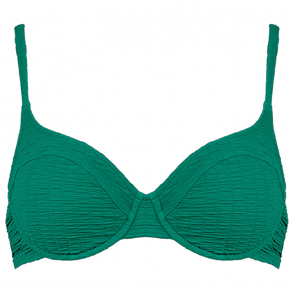 Watercult - Women's Bikini Top Solid Crush 3 - Bikini-Top Gr 36 - Cup C grün von WATERCULT