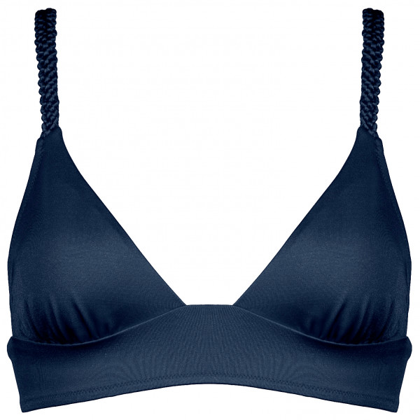 Watercult - Women's Makramé Love Bikini Top 7039 - Bikini-Top Gr 44 - Cup: B blau von WATERCULT