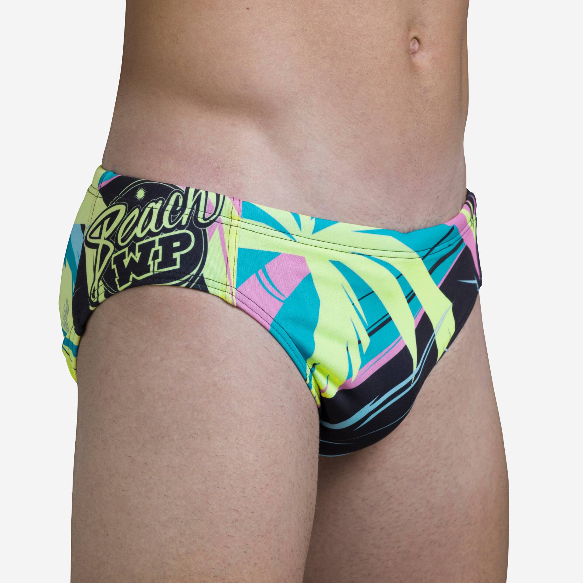 Badehose Slip Herren Wasserball - Beach Florida von WATKO