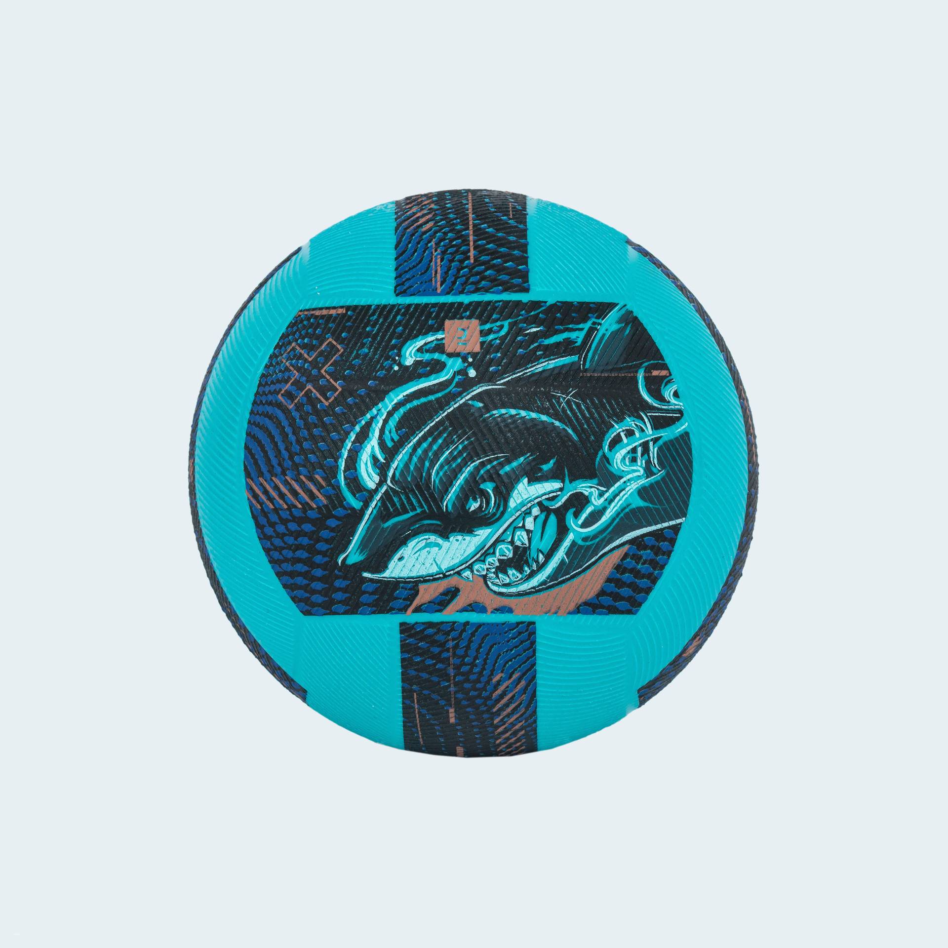 Wasserball Grip Mini - Shark blau von WATKO