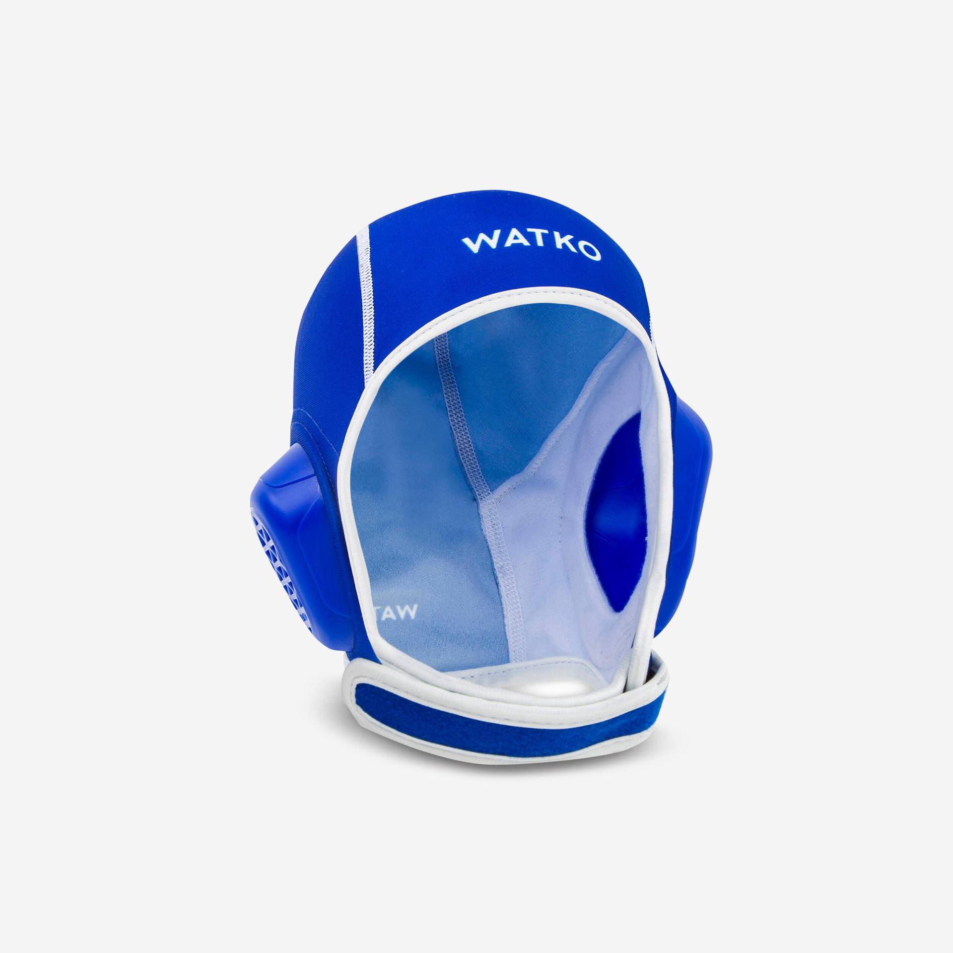 Wasserball-Kappe Kinder Easyplay Klettverschluss blau von WATKO