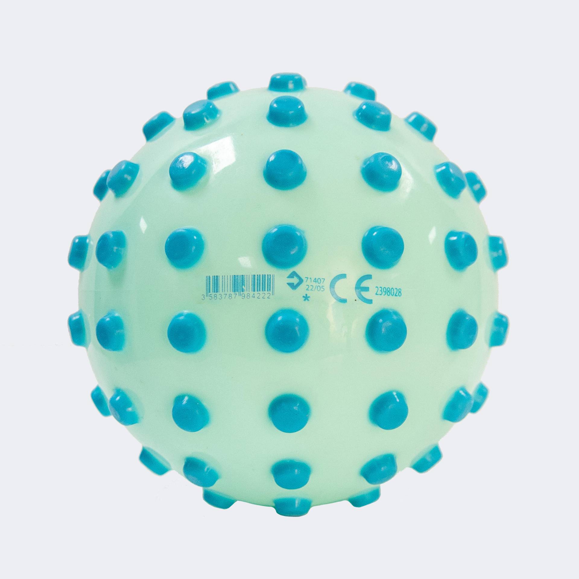 Wasserball klein mit Noppen - grün/blau von WATKO