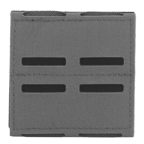 Doppelte Reihe MOLLE Panel Höhenverstellbar for Doppelreihigen Hüftgurt Taktischer Gürtel Sub Tasche Taktische Ausrüstung Zubehör Mit Schnellverschluss for Zusätzliche(WG) von WAUDUOE