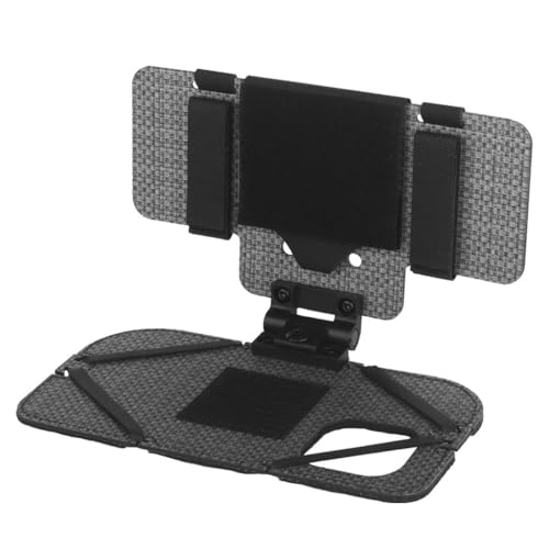 Leichtgewicht MOLLE Handy Navigation Board for Outdoor Sportarten, Taktische Weste Zubehör Faltbare Brusttasche Halterung, Handytasche Board for 4,7"-6,7"-Bildschirme(BK) von WAUDUOE