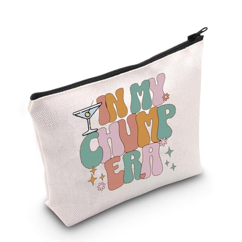 WCGXKO Chump Gift In My Chump Era Make-up-Tasche, Podcast-Liebhaber, Geschenk für Damen, Kosmetiktasche, CHUMP ERA, Reißverschluss von WCGXKO