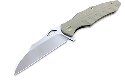 WE Knife Unisex – Erwachsene 701D Taschenmesser, Khaki, 22.9 von WE Knife