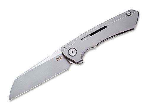 WE Knife Unisex – Erwachsene Mini Buster Gray Taschenmesser, grau, 8.7 von WE Knife