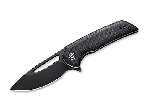 WE Knife Unisex – Erwachsene Odium G10 Full Black Taschenmesser, Schwarz, 15,7 cm von WE Knife