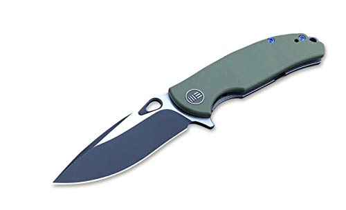 WE Knife Unisex – Erwachsene Rectifier 803A Oliv Drab/Two-Tone Taschenmesser, 17.5 von WE Knife