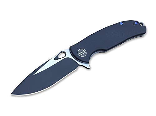 WE Knife Unisex – Erwachsene Rectifier 803E Black/Two-Tone Taschenmesser, blau, 7.5 von WE Knife