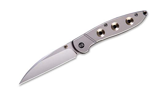 WE Knife Unisex – Erwachsene Schism Gold Taschenmesser, 17.1 von WE Knife