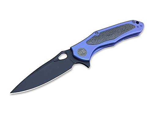 WE Knife Unisex – Erwachsene Vapor 804A Blue/Black Taschenmesser, Blau, 17,3 cm von WE Knife