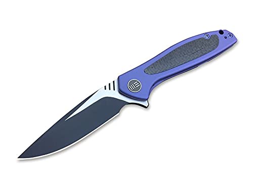 WE Knife Unisex – Erwachsene Wisp 805A Blue/Two Tone Taschenmesser, Blau, 18,8 cm von WE Knife