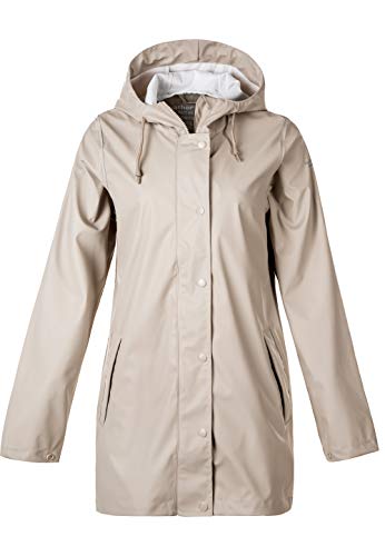 WEATHER REPORT Damen Regenmantel Petra W RAIN Jacket I wasserdichte Frauen Regenjacke I Outdoor Allwetterjacke 652 Petra 46 von WEATHER REPORT