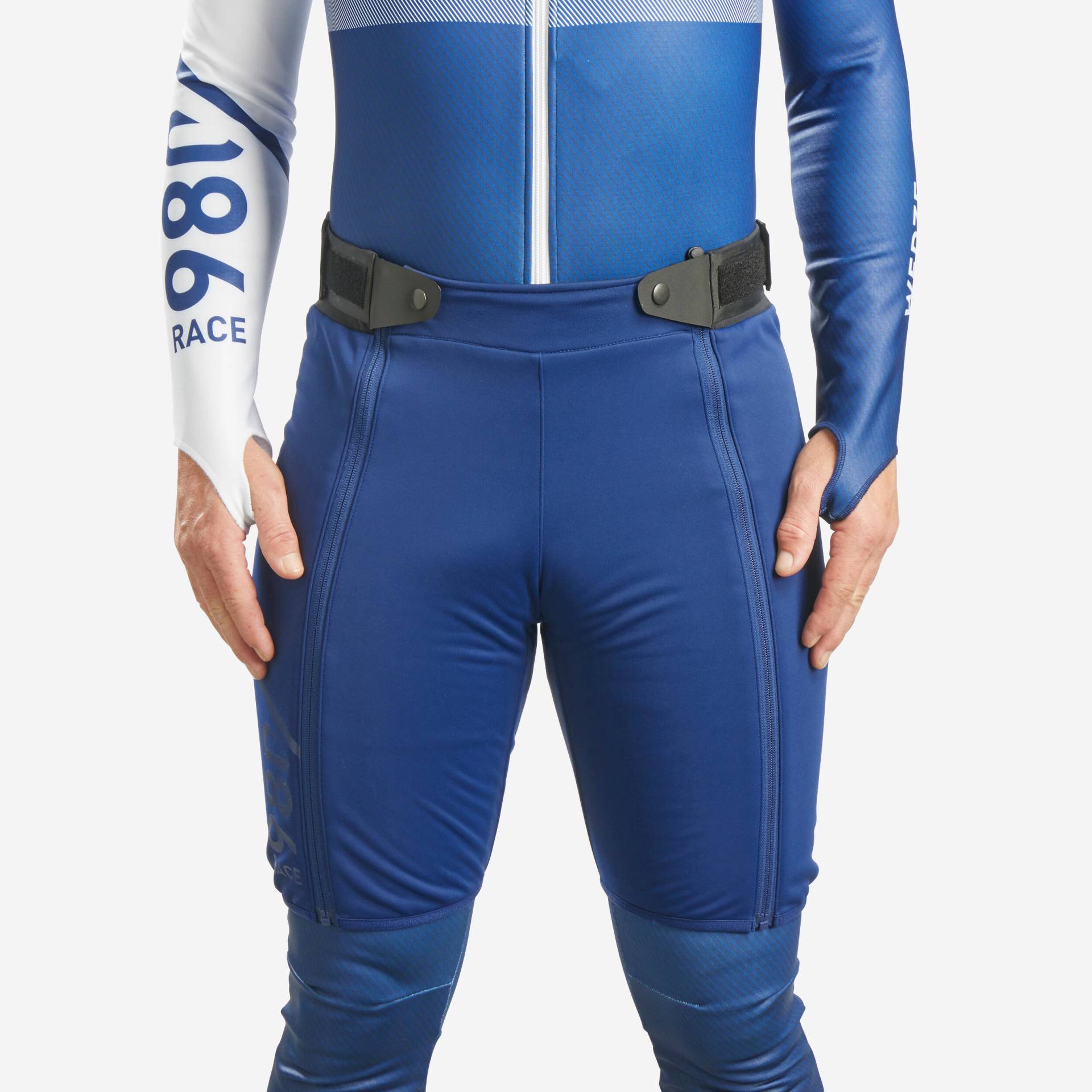 Shorts Ski Racing 980 Erwachsene blau von WEDZE