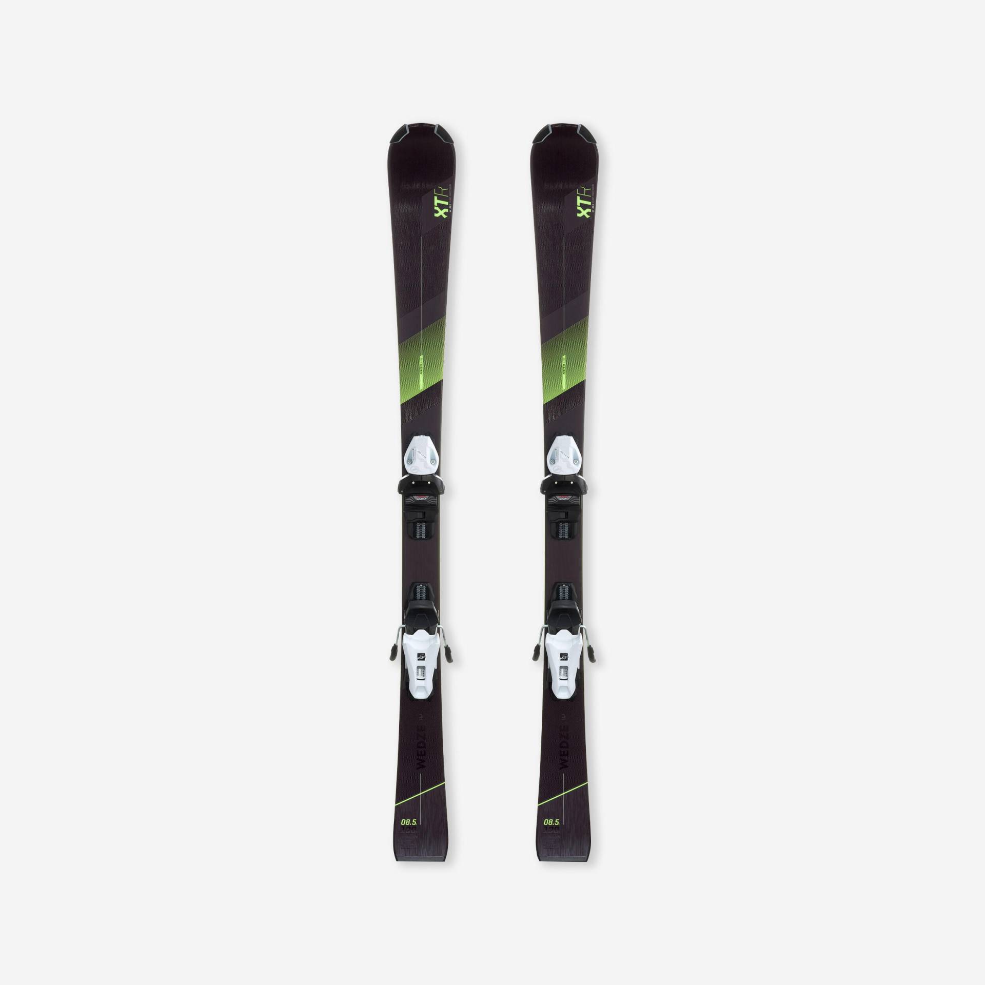 Ski Kinder mit Bindung Piste - Boost 900 schwarz/gelb von WEDZE