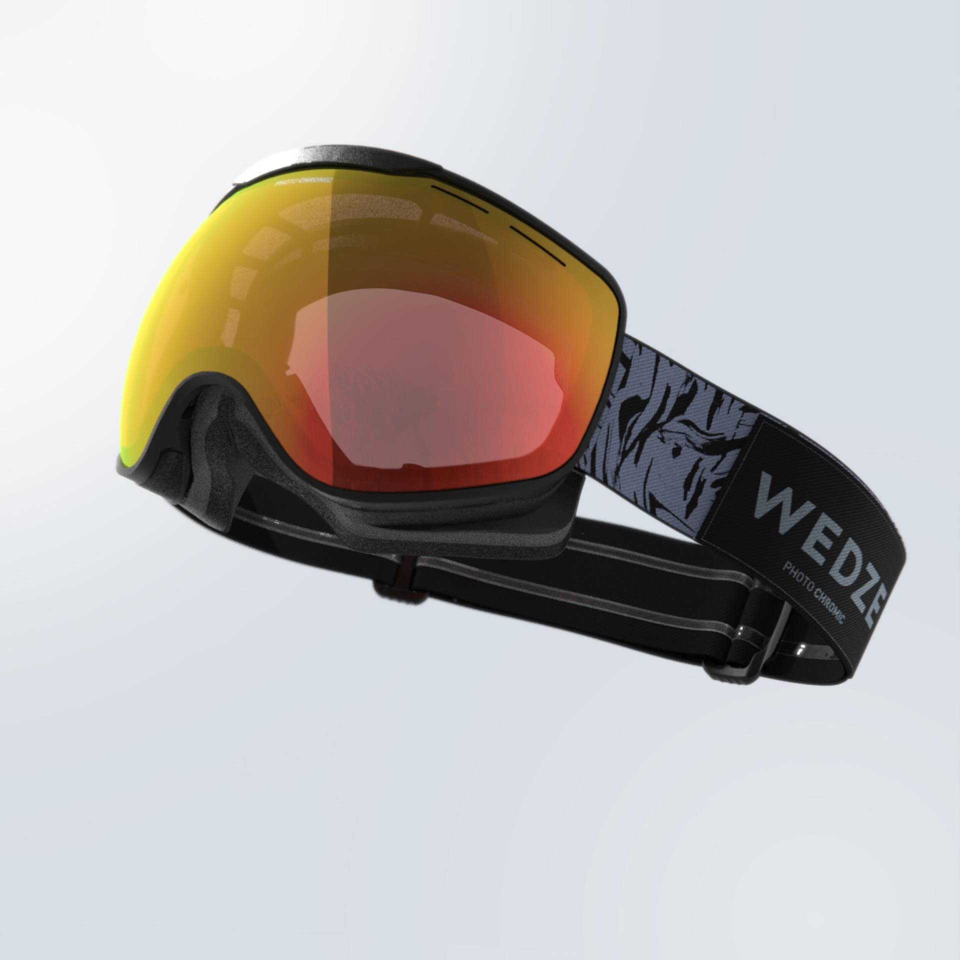 Skibrille Snowboardbrille Erwachsene/Kinder Allwetter - G 900 PH photochrom blau von WEDZE