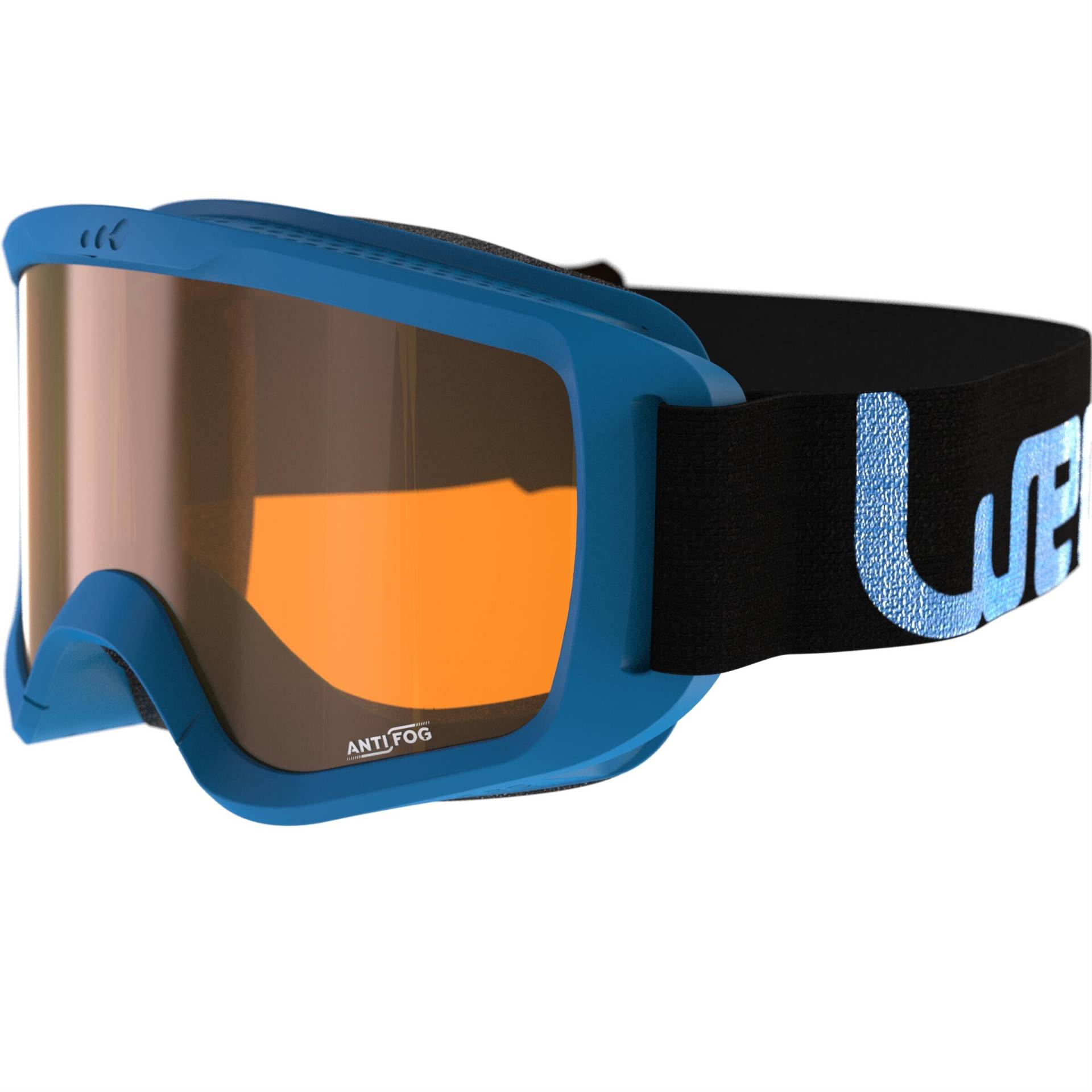 Skibrille Snowboardbrille G 100 S3 Erwachsene/Kinder Schönwetter blau von WEDZE