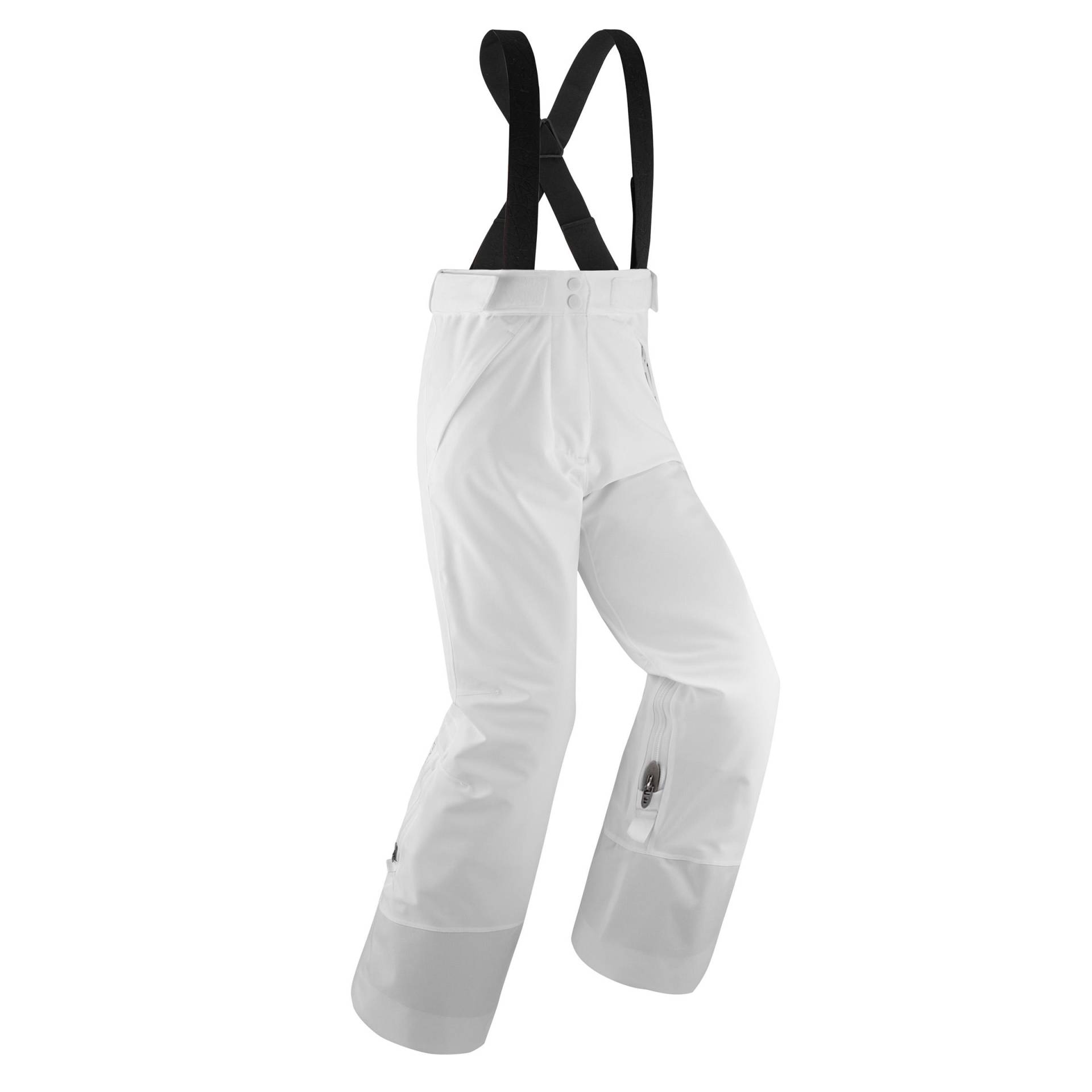 Skihose Kinder warm wasserdicht - Pull'n Fit 900 weiss von WEDZE