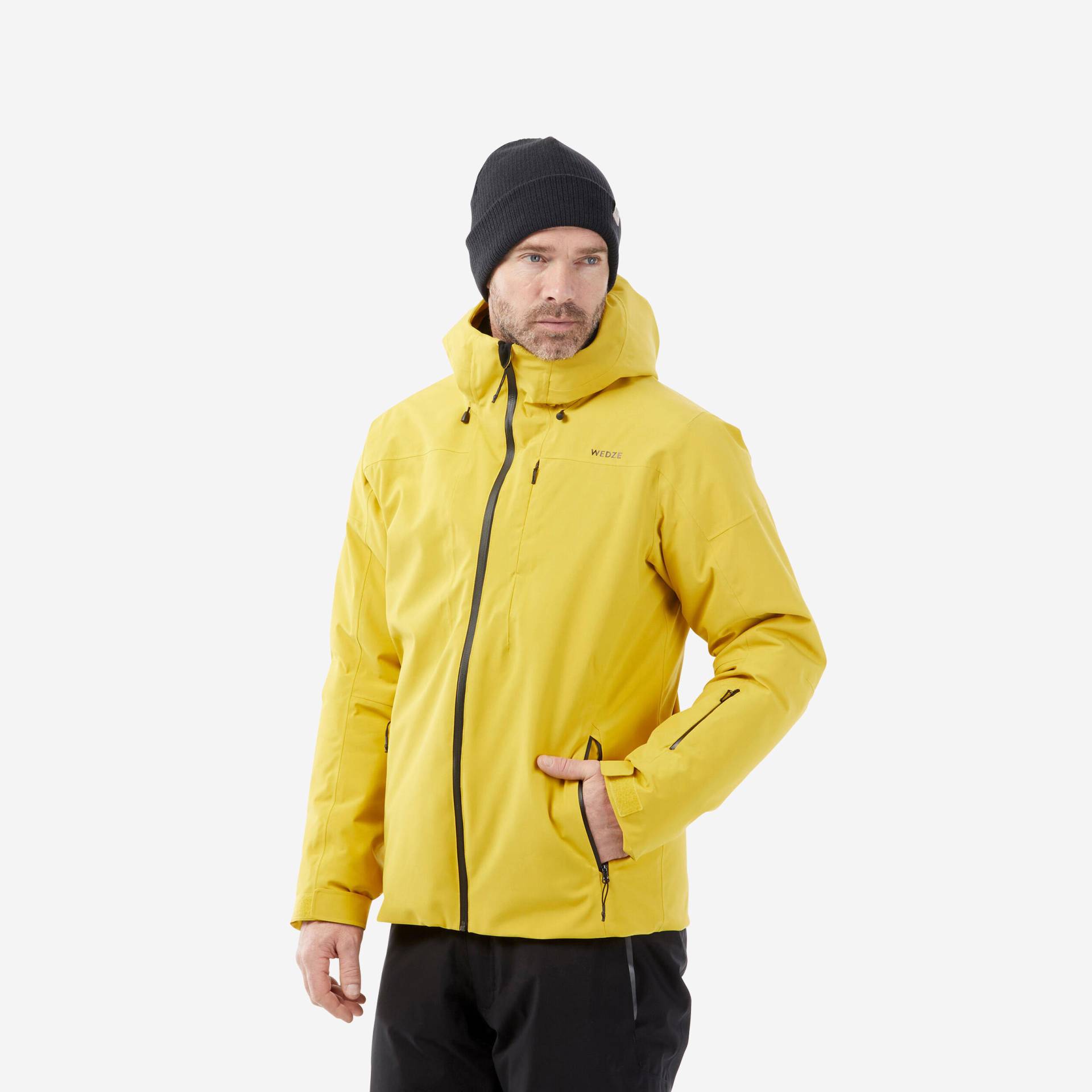 Skijacke Herren warm Piste - 500 gelb von WEDZE
