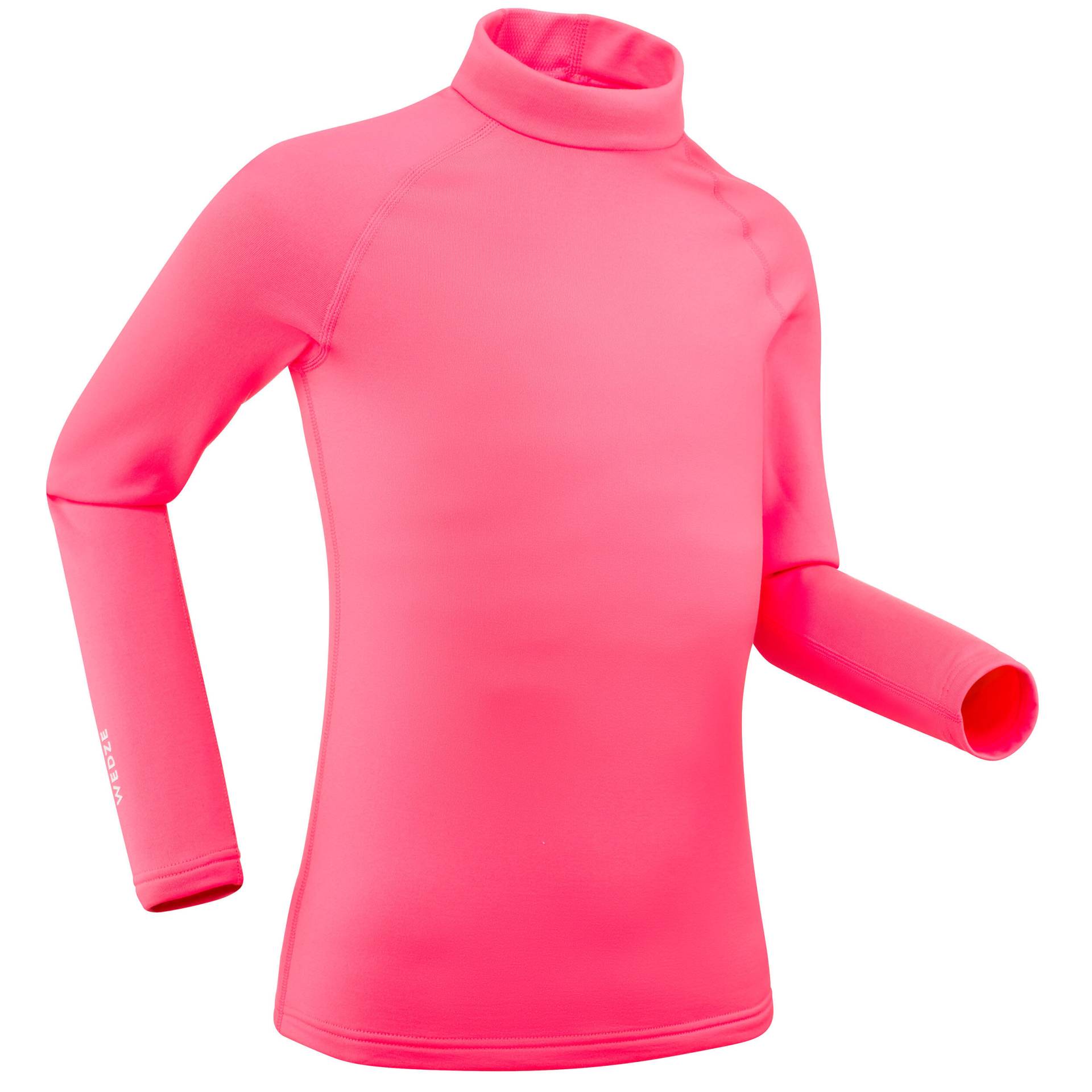 Skiunterwäsche Funktionsshirt Kinder - BL500 rosa von WEDZE