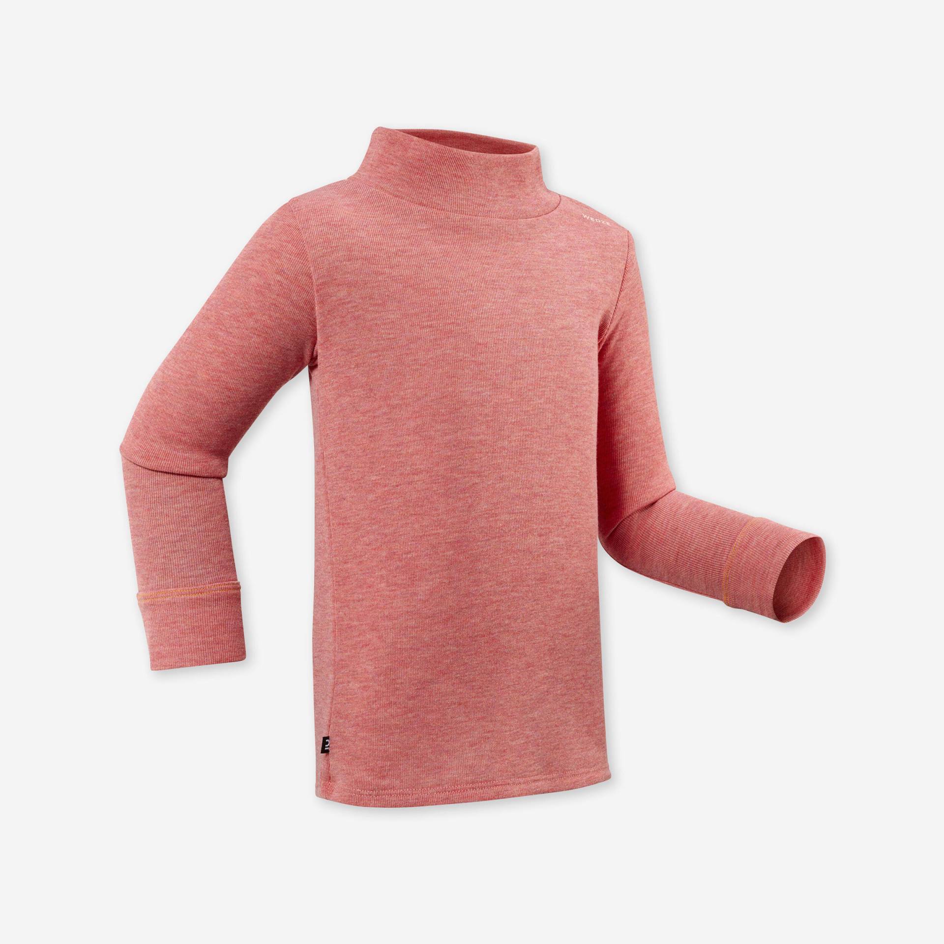 Skiunterwäsche Funktionsshirt Baby - Simple Warm rosa von WEDZE