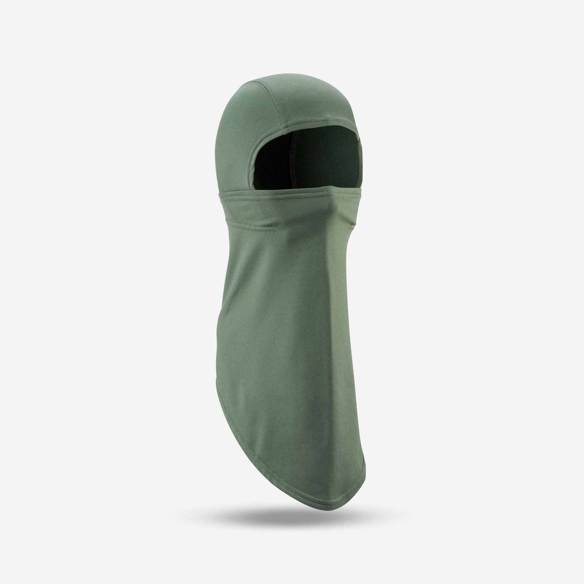 Unterhelmmütze Sturmhaube Damen/Herren - Ninja dunkelgrün von WEDZE