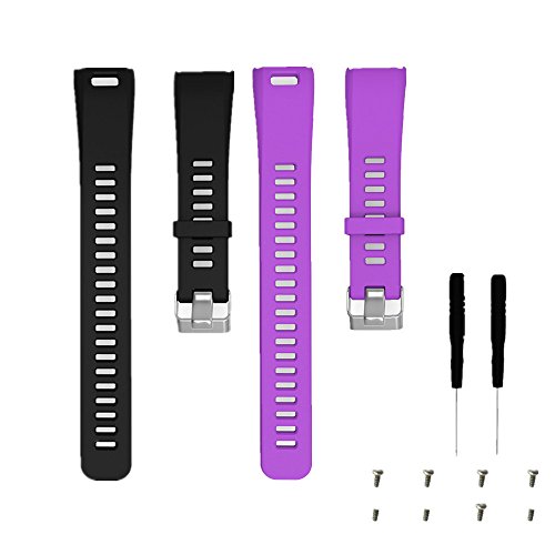 WEINISITE Armband für Garmin vívosmart HR, Soft Silikon Ersatzband für Garmin vívosmart HR Smart Watch (#6) von WEINISITE