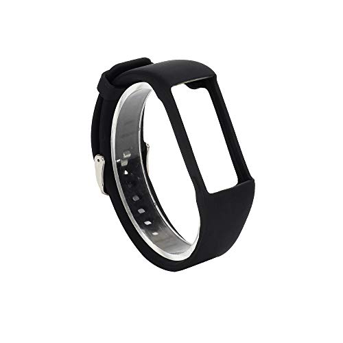 WEINISITE Armband für Polar A360, Soft Silikon Ersatzarmband für Polar A360 Smart Watch (Schwarz) von WEINISITE