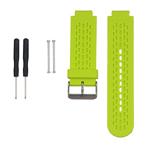 WEINISITE Uhrenarmbänder Armband für Garmin Approach S2/S4 GPS Golf-Uhr/Garmin vívoactive Uhr (Lime grün) von WEINISITE