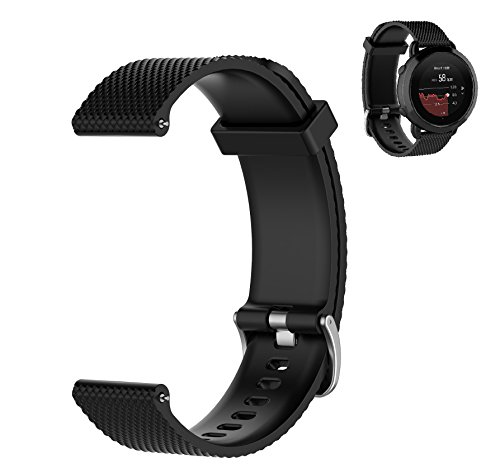 WEINISITE Verstellbares Silikon Armband für SUUNTO 3 Fitness Smartwatch (#1, S) von WEINISITE