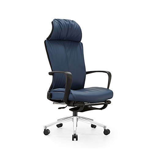WEJIFU Computerstuhl, Liegestuhl für die Mittagspause, für Büro und Zuhause, bequemer, sitzender Taillenstuhl, ergonomisch (weiß) Vision von WEJIFU