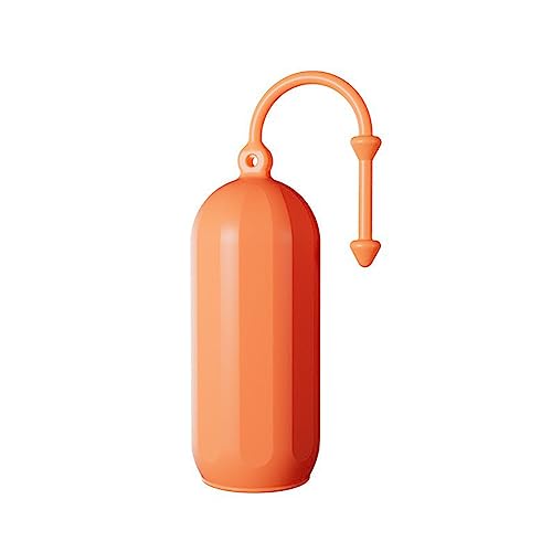 1/5/10 Stück elastische Hüllen für auslaufsichere Reiseflaschen aus Silikon, Behälterhüllen, wiederverwendbare Damen-Toilettenartikel, Reiseflaschenhüllen, Orange, 1 Packung von WELLDOER