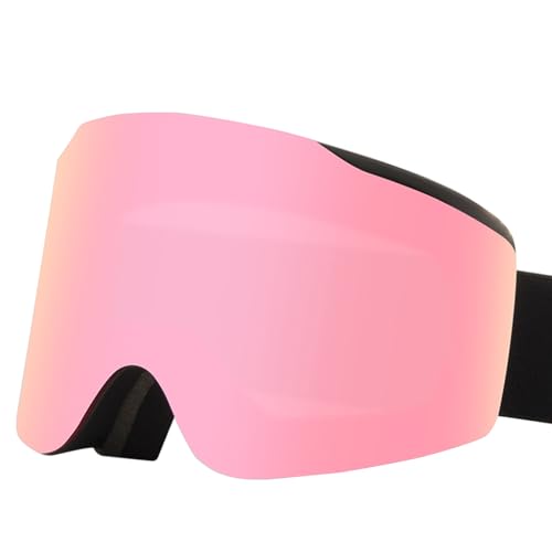 WELLDOER Snowboardbrille, UV-Schutz, doppellagig, beschlagfrei, für Unisex, Herren, Snowboardbrille, doppellagig, UV-Schutz, Sportbrille von WELLDOER