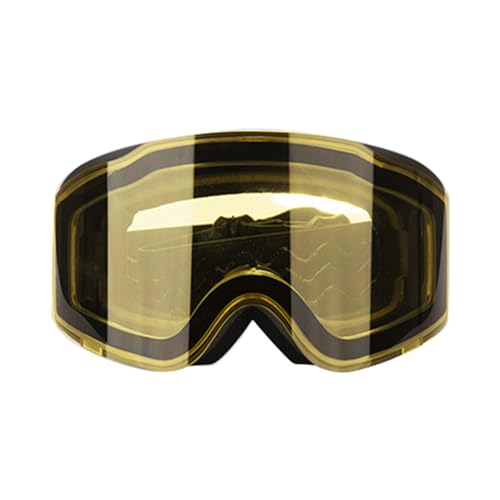 WELLDOER Snowboardbrille, UV-Schutz, doppellagig, beschlagfrei, für Unisex, Herren, Snowboardbrille, doppellagig, UV-Schutz, Sportbrille von WELLDOER