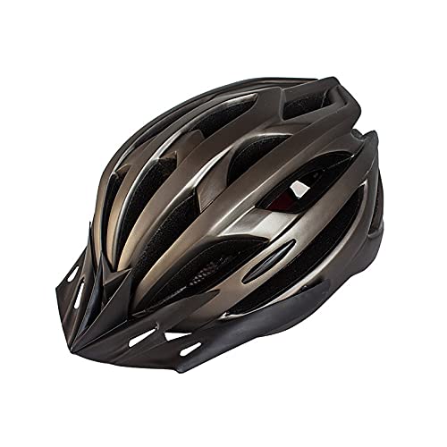 Fahrradhelm Herren Damen Kinder-Helm MTB Rennrad Mountainbike Sport Schutzhelm Leichter MTB City Bike Helm mit Schnellverschluss (Grau) von WENDAO