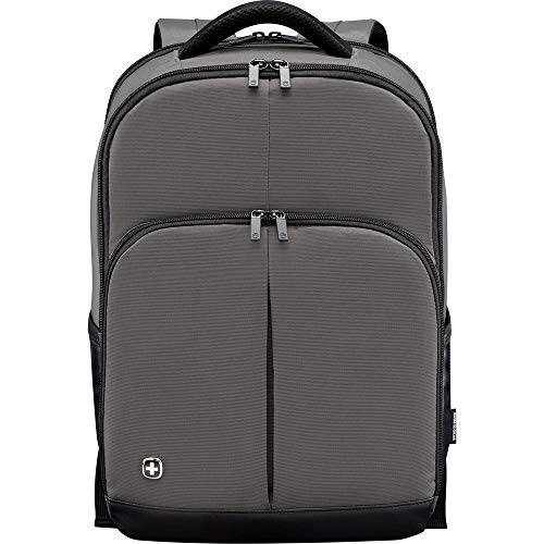 Wenger 601073 LINK 16" Laptop Backpack , Padded laptop compartment with iPad/Tablet / eReader Pocket in Grey {24 Litres} von WENGER