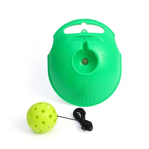 WENGU Pickleball-Trainerball mit Schnur, professionelles Pickleball-Trainingswerkzeug, Pickleball-Rebounder-Trainingsgerät, Pickleball-Trainingsgeräte von WENGU