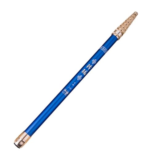 WEOKDFHA Teleskopstangengriff Zum Angeln Ultraleicht Carbon Angelrute Teleskop Kescher Dreieck Folding Net Fly Hand Dip Casting Angelgerät(2.4M Rod) von WEOKDFHA