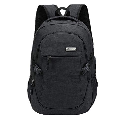 Business Rucksack Notebook Rucksack Rucksäcke Laptop Rucksack Männer Herrenrucksack Taschen Rucksäcke Jungen Rucksack Rucksäcke für Herren Black von WESDOO